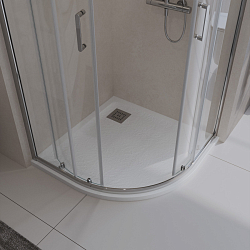 Фото Поддон для душа BelBagno Uno TRAY-MR-UNO-R-80-550-35-W-CR 80x80
