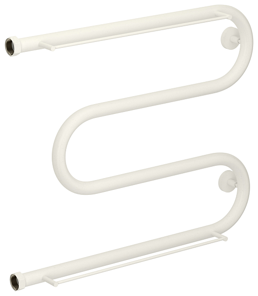 Полотенцесушитель водяной Сунержа М-образный 2 полки 50х65 белый матовый , изображение 2