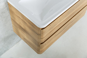 Фото Тумба под раковину BelBagno Acqua 90 подвесная, Rovere Rustico