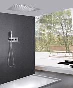 Душевой комплект Abber Daheim AF8255 хром , изображение 2