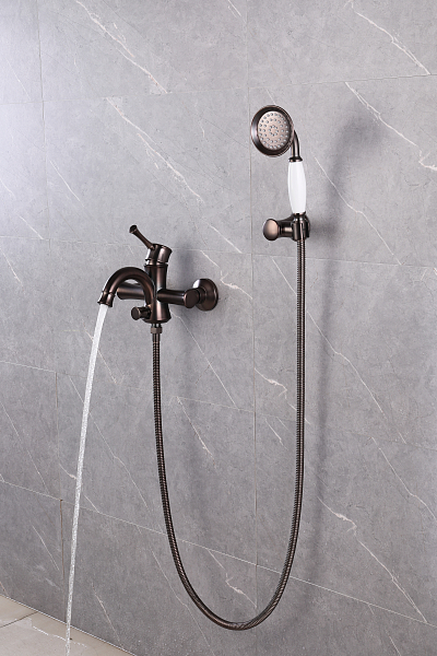 Смеситель Lemark Peretto LM6302RB для ванны с душем , изображение 2