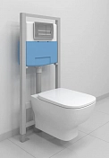 Кнопка смыва Ideal Standard Solea M1 R0108AA хром , изображение 3