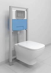Фото Кнопка смыва Ideal Standard Solea M1 R0108AA хром