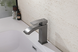 Смеситель Abber Wasserfall AF8610NG для раковины, никель , изображение 2