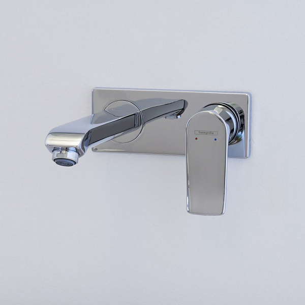 Смеситель Hansgrohe Metris 31085000 для раковины , изображение 3