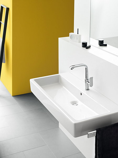 Смеситель Hansgrohe Metris 31087000 для раковины , изображение 2