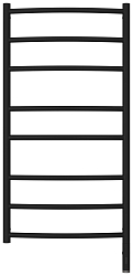 Фото Полотенцесушитель электрический Сунержа Галант 3.0 100х50 R черный матовый