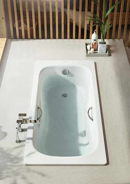 Стальная ванна Roca Princess-N 150x75 , изображение 4
