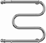 Полотенцесушитель водяной Terminus Эконом М-образный 40х60 с полкой, изображение 1