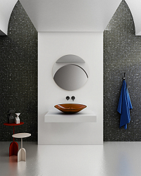 Фото Раковина Abber Kristall AT2812Opal 53 см