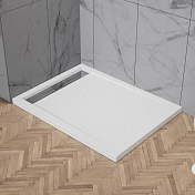 Поддон для душа BelBagno Due TRAY-BB-DUE-AH-100/80-4-W0 100x80 , изображение 2