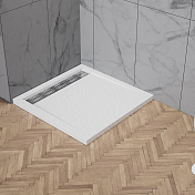 Поддон для душа BelBagno Due TRAY-BB-DUE-A-100-4-W0 100x100 , изображение 2