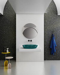 Фото Раковина Abber Kristall AT2801Aquamarin 60 см