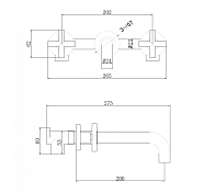 Смеситель Abber Wasser Kreis AF81121NG для раковины, никель , изображение 3