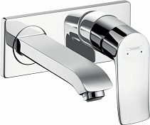 Смеситель Hansgrohe Metris 31085000 для раковины , изображение 1