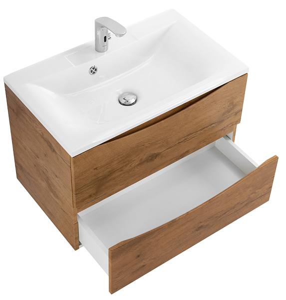 Тумба под раковину BelBagno Marino 65 подвесная, Rovere Nature , изображение 7