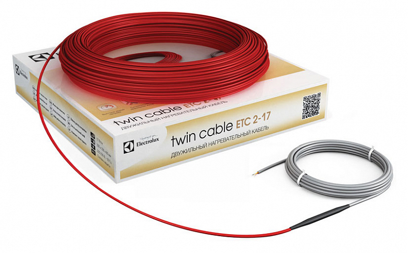 Теплый пол Electrolux Twin Cable ETC 2-17-1000 58,8 м. , изображение 1