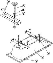 Фото Ножки для ванны Ideal Standard B156467
