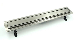 Душевой лоток Timo Basic Steel BSPG-70 S50Rbс с решеткой 70 см , изображение 1