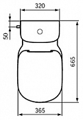 Крышка-сиденье Ideal Standard Tempo T679401 , изображение 2
