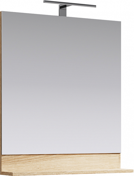 Зеркало Aqwella Foster 70 дуб сонома , изображение 1