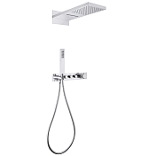 Душевой комплект Abber Rund AF8752 хром , изображение 1